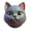 Sticker 🐱 Вместе