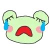 Sticker 😞 ⊹ 𝕗𝕣𝕠𝕘𝕤 |꒱  𝑏𝑦 @leechinys