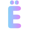 Video sticker 🔠 bright alphabet 2 ...