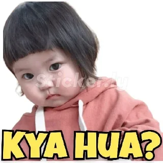 Video sticker 🤔 Chomu kidz ke memes @r_squared_rishabh — @stckrR
