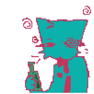 Telegram sticker 🍾 Вийнелох @KitViy