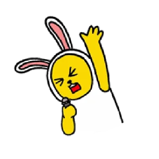 Telegram sticker 🙋 추억의 카카오프렌즈
