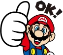 Sticker 👍 Talking Super Mario :: @line_stickers