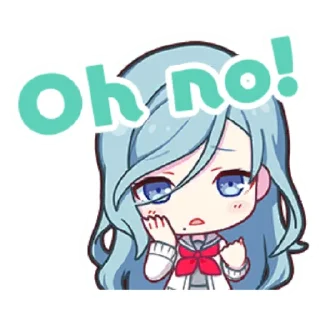 Telegram sticker 😔 Project Sekai Shizuku