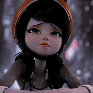 Telegram sticker ✖️ Marinette'