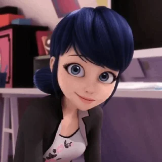 Telegram sticker 🎼 Marinette'