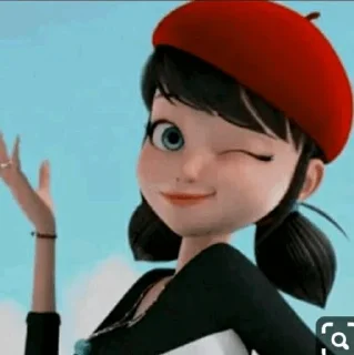 Video sticker 🎼 Marinette'