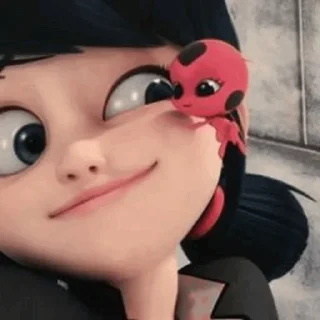 Sticker 🇨🇱 Marinette'