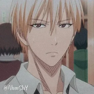 Telegram sticker 🏀 - ᗷY @ahMshY 𓉮 . Kise Ryouta