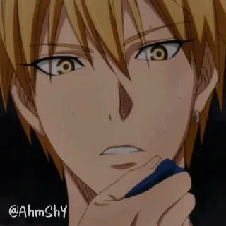 Sticker 🏀 - ᗷY @ahMshY 𓉮 . Kise Ryouta