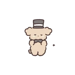 Sticker 💭 - щеночек!! 💭 @CutestStickers)