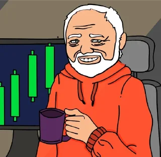 Telegram sticker 🤣 Hide the $PAIN - @painogcto