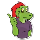 Sticker 👍 Aww, Feathers! - Ine