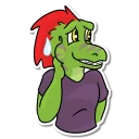 Video sticker 😅 Aww, Feathers! - Ine