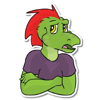 Video sticker 😒 Aww, Feathers! - Ine