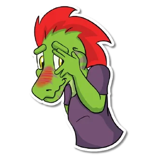 Telegram sticker 😊 Aww, Feathers! - Ine