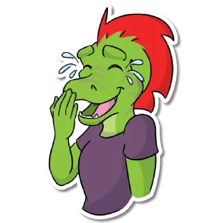 Telegram sticker 😂 Aww, Feathers! - Ine