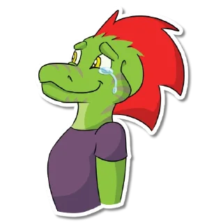 Telegram sticker 🥲 Aww, Feathers! - Ine