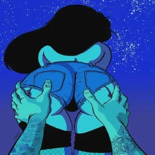 Telegram sticker 😜 🌞Neon Love→ @stickers_love_bot