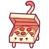 Sticker 🍕 Ran-dom-don 5 @cute_enot_art
