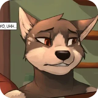 Video sticker 😒 No soy gay dead woolf