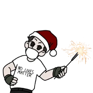 Telegram sticker 🎅 Timofey Kulyamov | @schoolshootingstikers