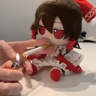 Video sticker 🚬 plushies ( @meanii )