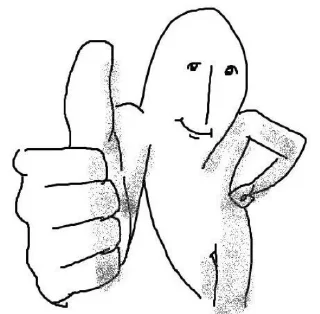 Telegram sticker 👍 Больше стиков тут: @stikery4