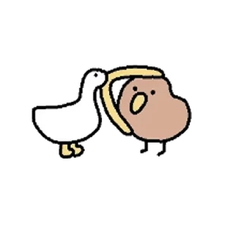 Sticker ⭐ 키위새 한마리 데려가세요~ 12 @moe_sticker_bot