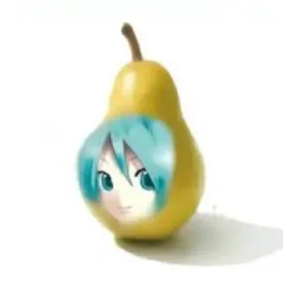 Telegram sticker 🍐 Pear Teto