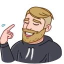 Sticker 😂 Nordic Gamer