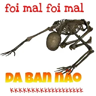 Телеграм стикер 😭 Lucax Apelão