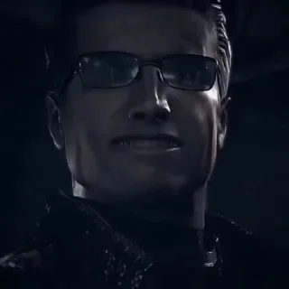 Video sticker 😎 Albert Wesker | via @StickedApp_bot