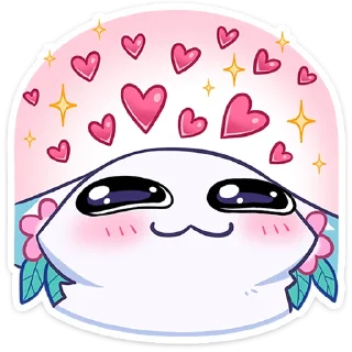Telegram sticker 🥰 Минто 2 без текста @stickers_vk