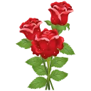 Telegram sticker 🌹 Heart ♥️ Flower