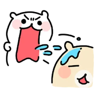 Telegram sticker ⭐ 쪼끄만 일상 11 by 뾰로롱🍭
