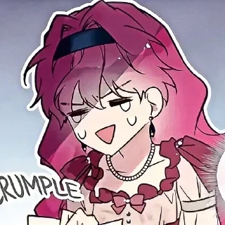 Telegram sticker 💭 - ᗷY @ahMshY 𓉮 . Penelope Eckart 2