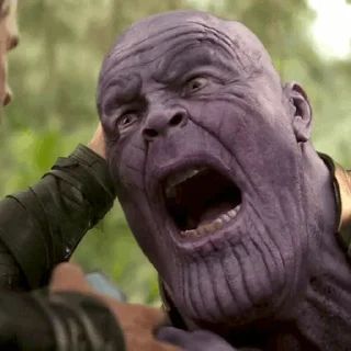 Telegram sticker 😨 Thanos Moments