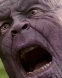 Telegram sticker 😨 Thanos Moments