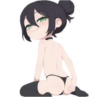 Telegram sticker 👄 Found lewdities