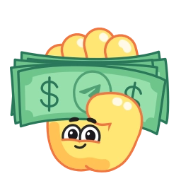 Telegram sticker 🤑 Hands for Friends