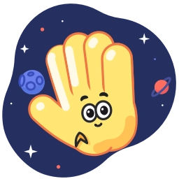 Telegram sticker 🖖 Hands for Friends