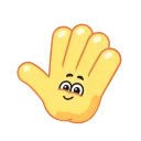 Video sticker 👋 Hands for Friends