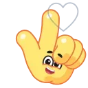 Video sticker ❤️ Hands for Friends