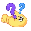 Video sticker 🤔 Hands for Friends