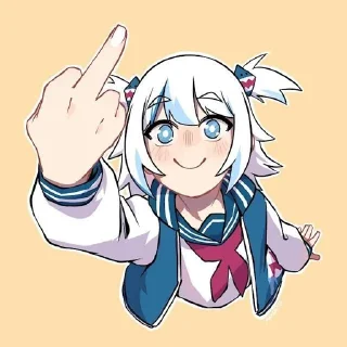 Telegram sticker 🖕 xᴇʀᴏ's sticker pack (@BoaXHancockRoBot)