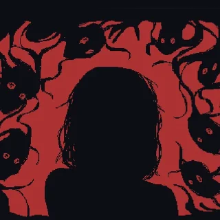 Sticker 🩸 зайка моя