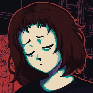 Telegram sticker 🩸 зайка моя