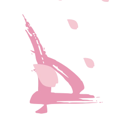 Sticker 🌸 Dancing Sakura @InkByBelariana