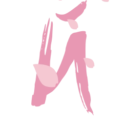 Sticker 🌸 Dancing Sakura @InkByBelariana